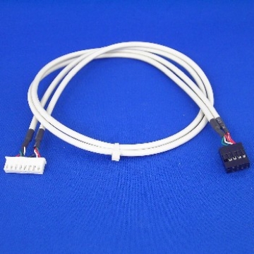 USB DUAL A 2.5mm 8P HSG TO 2.54mm 2X5P HSG